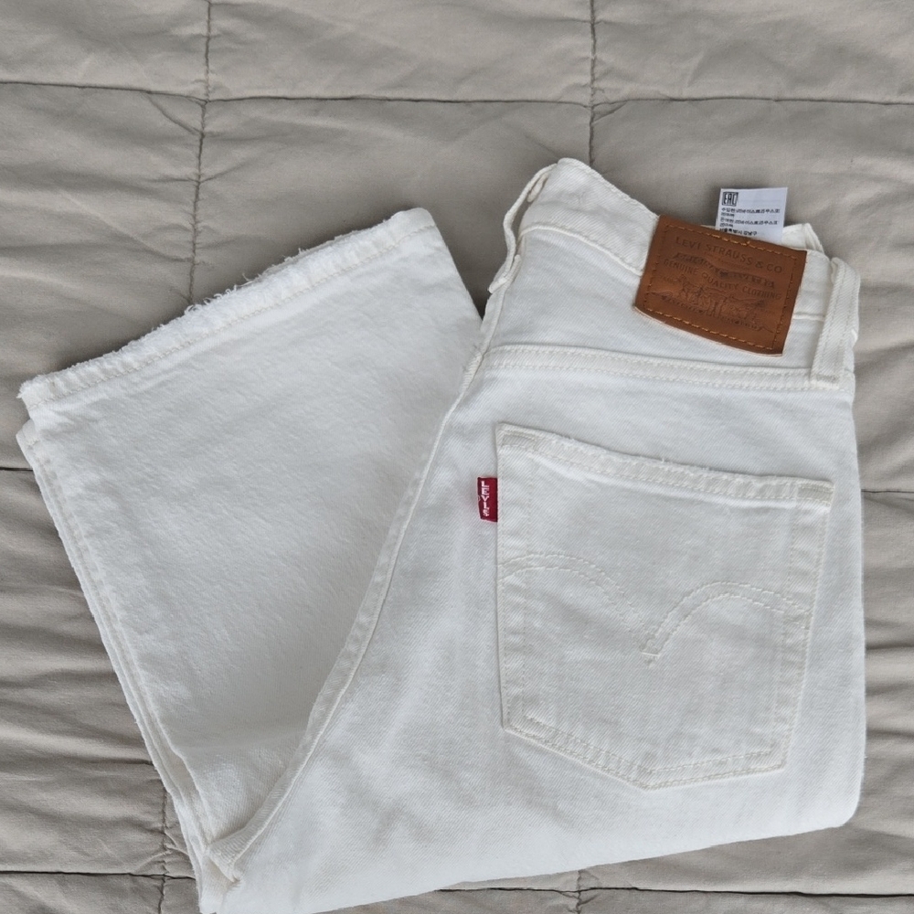 Levi's Ribcage Straight Ankle - 25 Women's